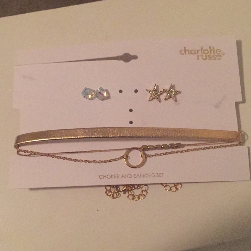 Choker Set with Earrings